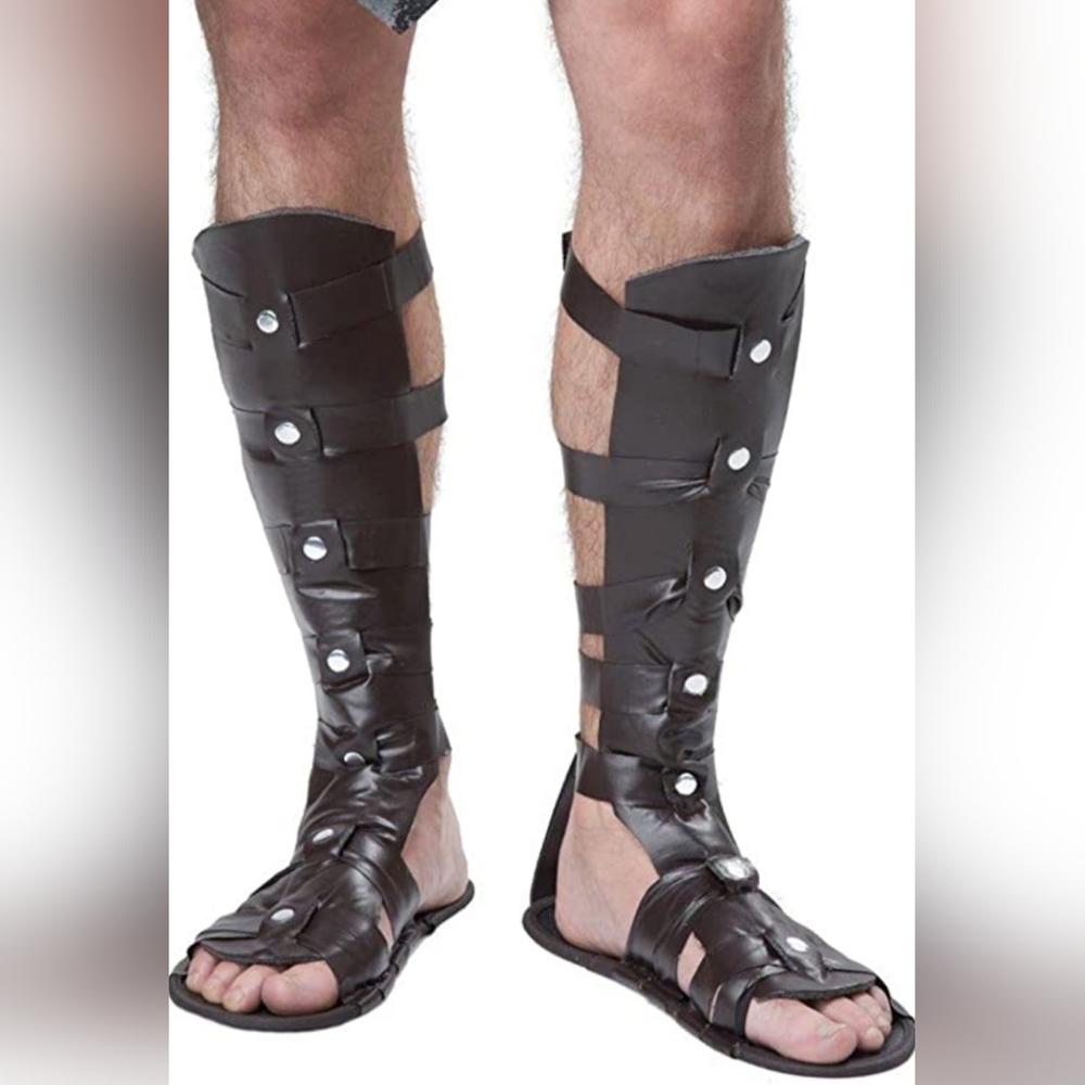 California Costumes Deluxe Gladiator Sandals one size fits most